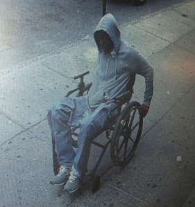 Wheelchair robber